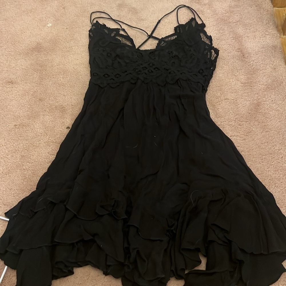 Free people little black dress size S